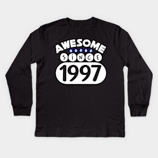Awesome Since 1997 Kids Long Sleeve T-Shirt